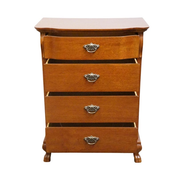 Lexington Furniture Victorian Sampler Collection Quarter Sawn Oak 32" Chest of Drawers 391-306 For Sale In Kansas City - Image 6 of 15