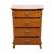 Lexington Furniture Victorian Sampler Collection Quarter Sawn Oak 32" Chest of Drawers 391-306 For Sale In Kansas City - Image 6 of 15