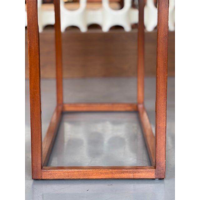 1990s Danish Modern Teak Console Table For Sale - Image 4 of 11