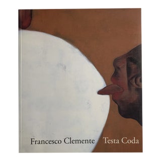 1990s 1991 Francesco Clemente Testa Coda Book For Sale