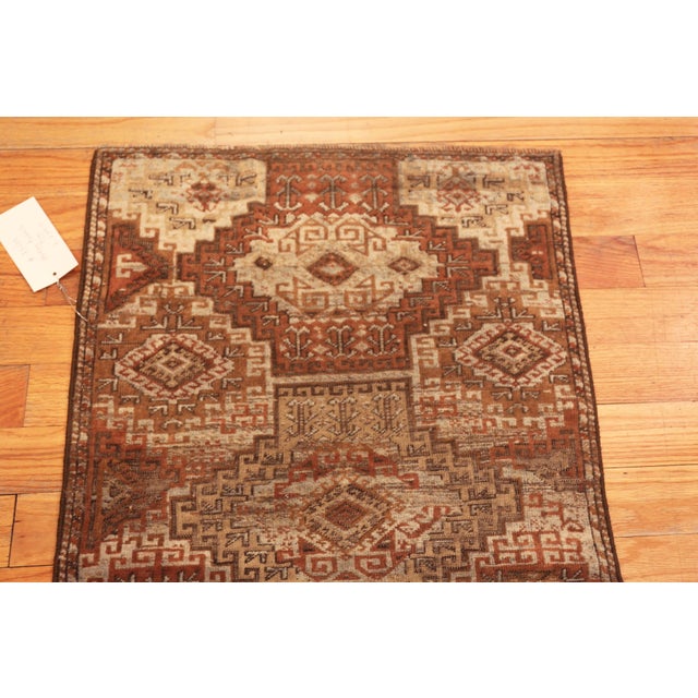 Tribal Nazmiyal Collection Antique Persian Baluch Rug For Sale - Image 3 of 8