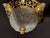 Gold 1970s Baroque Bronze Crystal Gold Ceiling Lamp Chandelier For Sale - Image 8 of 16