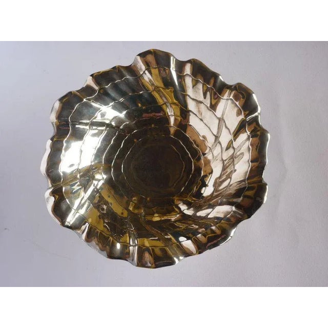 Mid-Century Modern Mid-Century Modern Silver Metal Bowl by Arthur Krupp, 1950s For Sale - Image 3 of 7