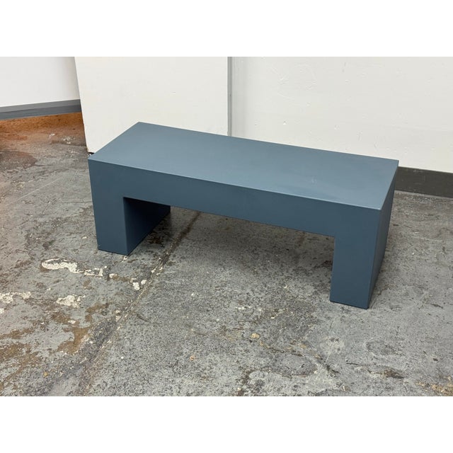 Lella & Massimo Vignelli for Heller Vignelli Bench, Outdoor For Sale - Image 9 of 12