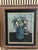 Mid 20th Century Mid 20th Century An Original, Highly Textured Modernist Floral Still Life - Signed For Sale - Image 5 of 10