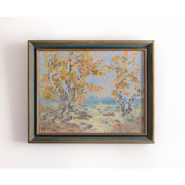 Antique Original Landscape Artwork Signed by Amelia FulkersonFraser