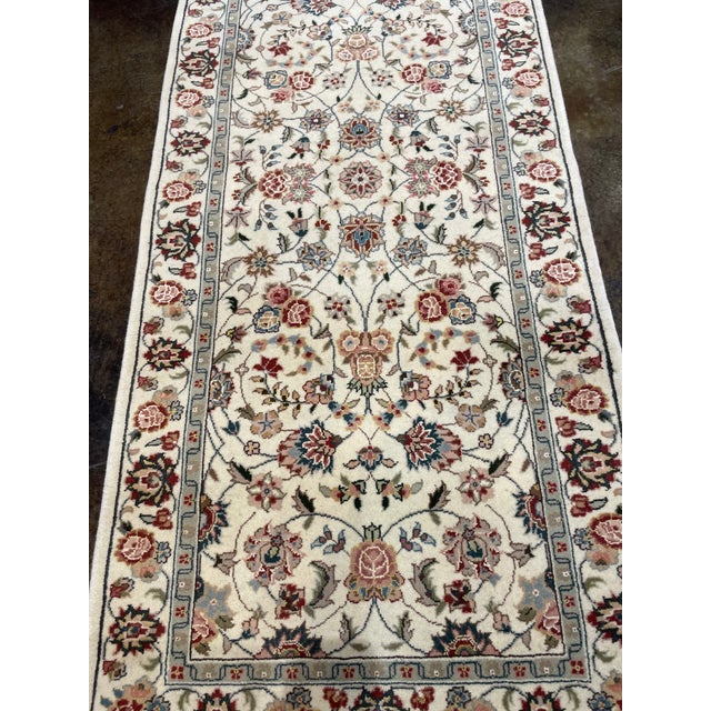 Chinese 1990s Handwoven Persian Design Chinese Rug - 2'8" X 10'0" For Sale - Image 3 of 7