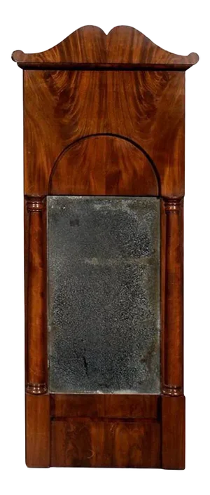 Period Antique Swedish Karl Johan Biedermeier Mirror
