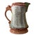 Ceramic Vintage Burleigh Ware Coronation Jug — Queen Elizabeth II Commemorative Relief Pitcher — 8.5” For Sale - Image 7 of 11