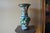 Vintage Porcelain Flower Tall Vase For Sale - Image 10 of 13