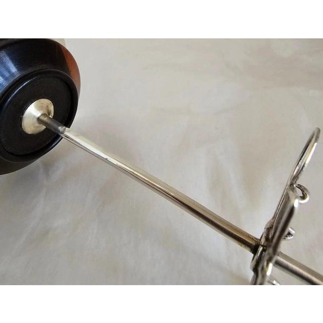 Antique Edwardian Sterling Silver Hat Pin Stand from S. Blanckensee, Sheffield, 1908 For Sale - Image 6 of 17
