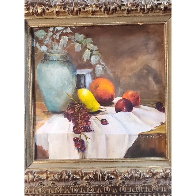 2000 - 2009 Gorgeous Original Still Life by Harriet Anne Curtis For Sale - Image 5 of 7