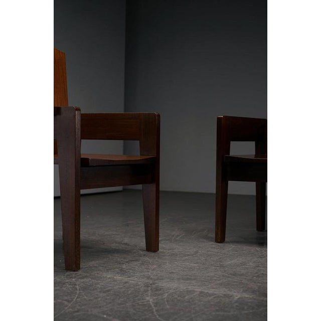 Architectural Armchairs, 1960s, Set of 2 For Sale - Image 4 of 18