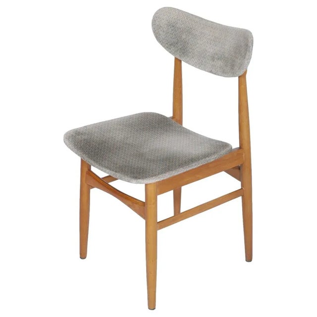 Mid-Century Modern Dining Chairs by Peter Hvidt & Orla Mølgaard-Nielsen, 1950s, Set of 6 For Sale - Image 3 of 5