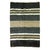 A vintage Turkish mohair rug in black, brown, gray and ivory accents with a Mid-Century Modern organic feel, circa third...