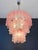 Large Pink Murano Glass 3-Tier Tube Chandelier, 1990s For Sale - Image 18 of 18