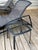 1990s Brown Jordan End Table Heavy Aluminum Glass Apron Top For Sale - Image 9 of 9
