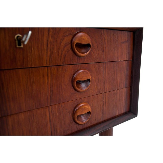 Vintage Danish Teak Desk, 1960s For Sale - Image 9 of 17