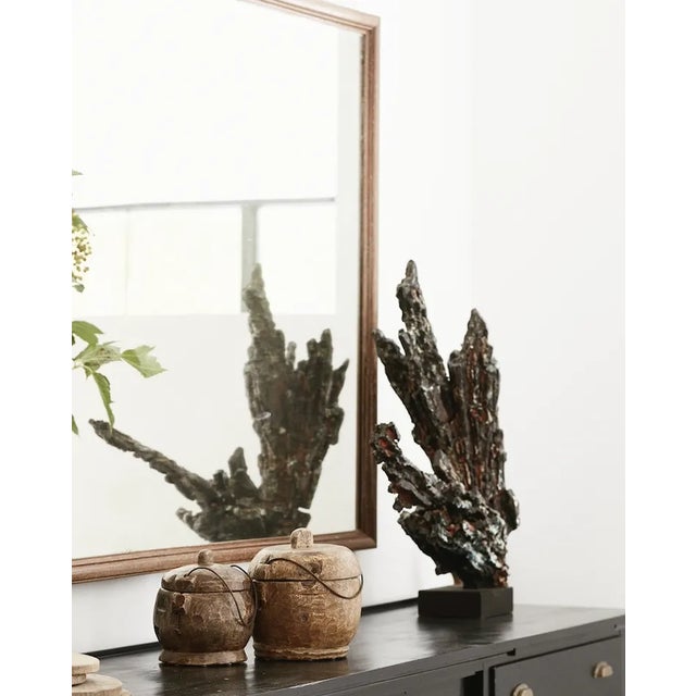 Vintage, Abstract Ceramic French Sculpture For Sale - Image 4 of 8