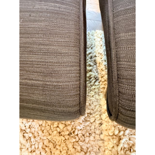 Room & Board Pair of Room & Board Delia Armless Chairs For Sale - Image 4 of 8