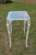 Wrought Iron Patio Set—Four Armchairs and a Table With a Glass Top For Sale - Image 16 of 18