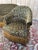 Toadstool Lounge Chair and Sofa in Floral Fabric and Gold Trimmings, 1890s, Set of 3 For Sale - Image 4 of 8
