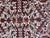 Wool pile genuine hand made antique Persian Heriz-