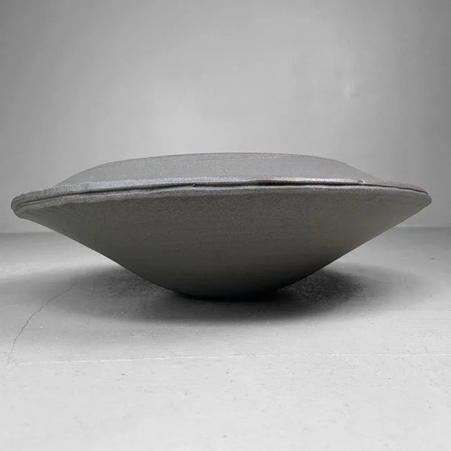 Large Studio Pottery Ceramic Ikebana Bowl, Japan, 1970s For Sale - Image 9 of 18