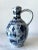 Antique 19th Century Delft Faience Chinoiserie Wine Ewer Jug This Delft pitcher features a lobed body with intricate hand-...
