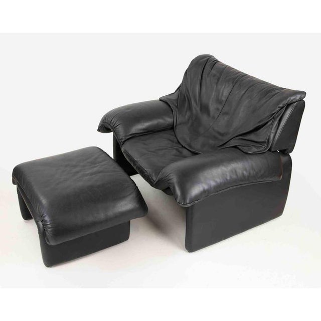 Vintage Sofa Set attributed to de Sede, 1980s, Set of 3 For Sale - Image 3 of 8
