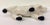 White Artisan Crackle Glaze Ceramic Doggy For Sale - Image 8 of 11