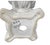 Hollywood Regency Vintage Portuguese White Glazed Ceramic Figural Shell Compote Centerpiece Blanc De Chine Rocco Style For Sale - Image 3 of 9