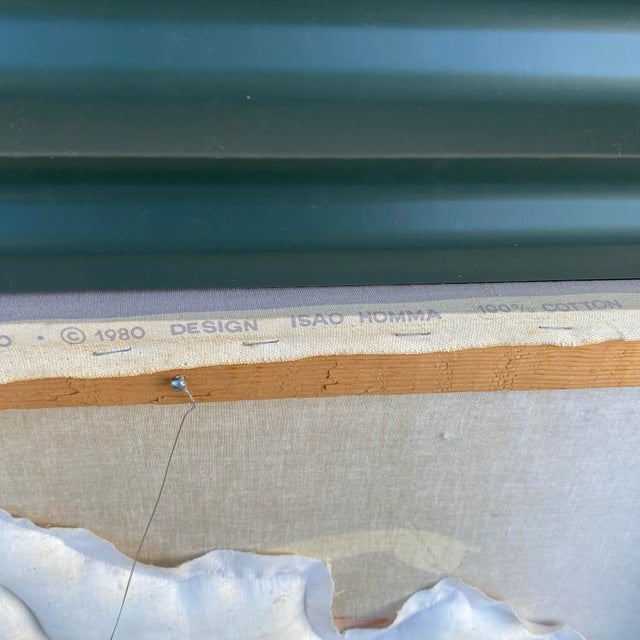 Textile 1980 Isao Homma Intair International Japanese Textile Art For Sale - Image 7 of 13