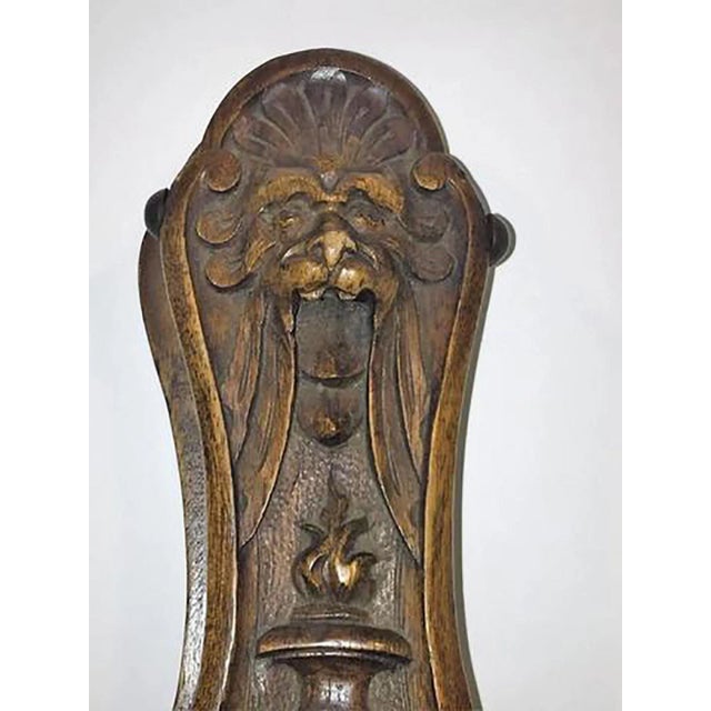 Italian Hand-carved 19th Century Fire Bellows For Sale - Image 4 of 9