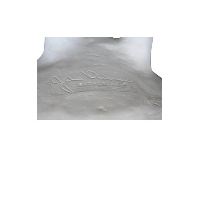 Abstract African StyleJohn Dickinson 3-Leg Side Table For Sale - Image 3 of 5