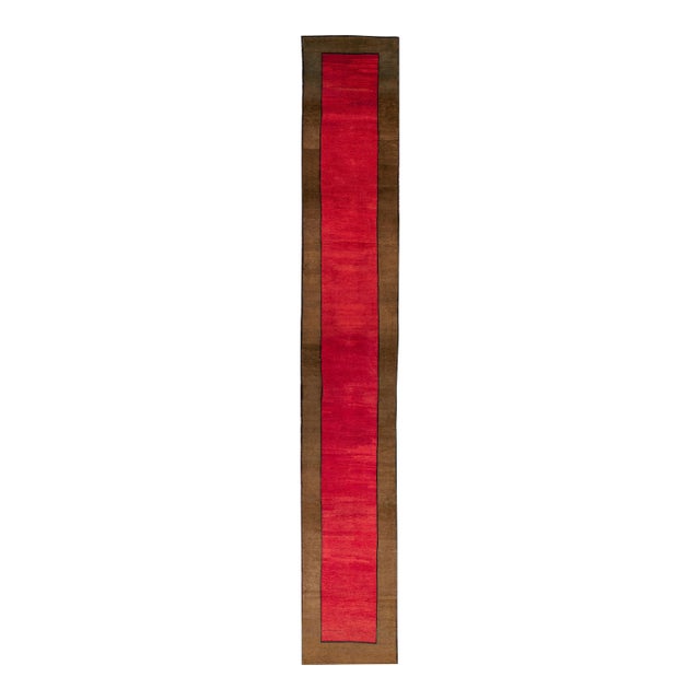 Galerie Shabab Collection Mid-20th Century Handmade Turkish Anatolian Long Runner For Sale
