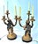 1990s Cherubs Gold Finish Candelabra Lamps - a Pair For Sale - Image 9 of 9