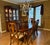 1980s 1980s Cherry Dining Table With 6 Chairs, Two Leaves & Custom Table Pads For Sale - Image 5 of 12