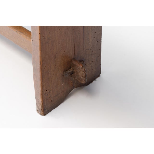 Vintage Pine Benches, 1920, Set of 2 For Sale - Image 6 of 7