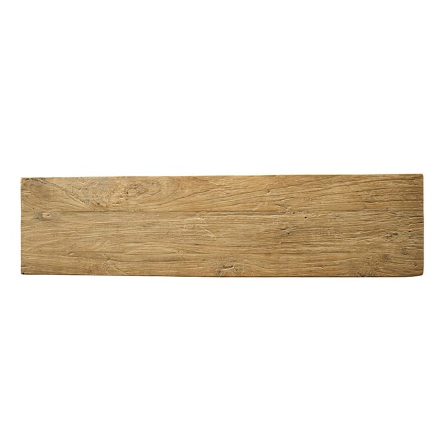 Late 20th Century Pair of Stone and Wood Console Tables For Sale - Image 9 of 11