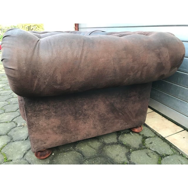 Chesterfield Style Couch Sofa, 1990s For Sale - Image 9 of 18