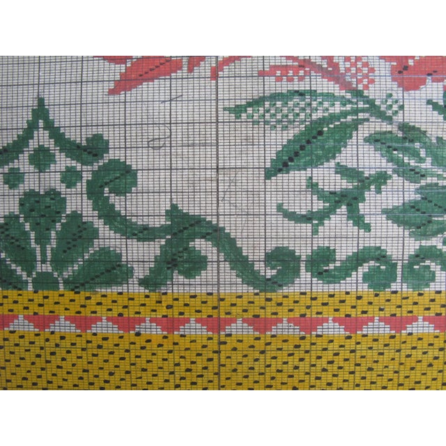Late 19th Century Antique French Textile Design For Sale - Image 5 of 7