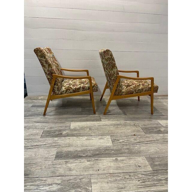 Vintage Relax Chairs from Jiroutek, 1970, Set of 2 For Sale - Image 3 of 6
