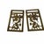 Vintage Mid Century Chinoiserie Brass Dragon Bookends For Sale - Image 4 of 6