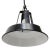 Industrial Vintage French Industrial Black Enamel Pendant Light from Mazda For Sale - Image 3 of 5