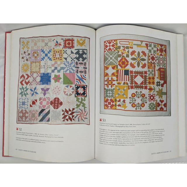 1987 America's Glorious Quilts Oversized Vintage Hardcover Coffee Table Book For Sale - Image 9 of 12