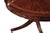 Formal Inlaid Mahogany Dining Table or Center Table With Drawers. Finely Carved Edge by Theodore Alexander For Sale In New York - Image 6 of 12