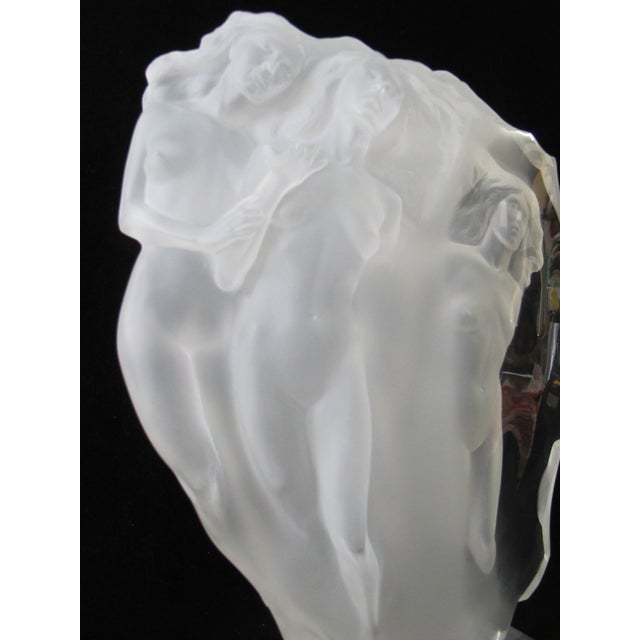 Frederick Hart Acrylic Light Whispers Signed Limited Female Nude Art Sculpture For Sale In Portland, OR - Image 6 of 17