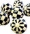 19th Century Victorian Horn and Bone Tessellated Carpet Balls - Set of 6 For Sale - Image 10 of 11