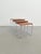 1960s Vintage Chrome and Teak Nesting Tables by Brabantia, 1960s, Set of 3 For Sale - Image 5 of 8